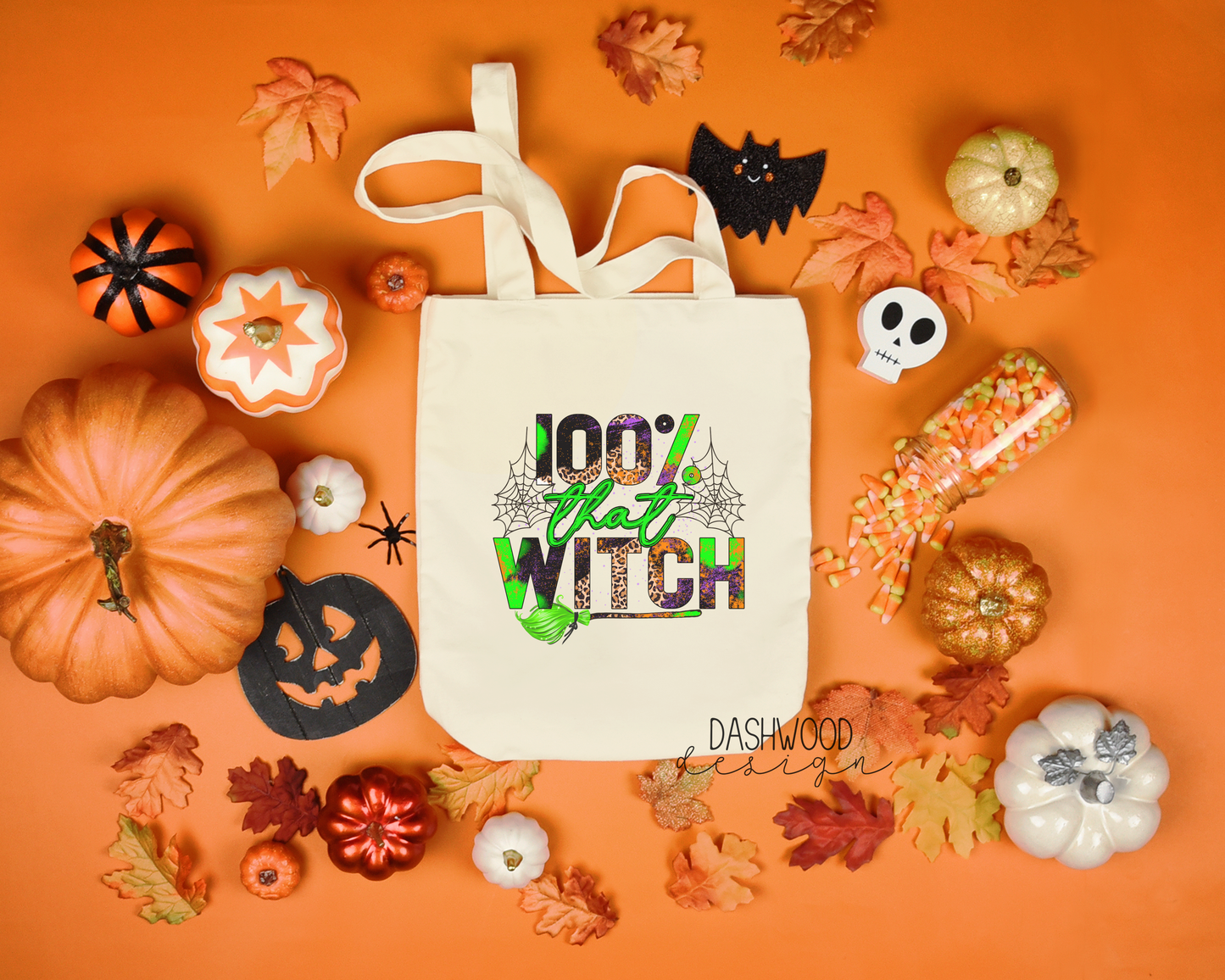 100% That Witch Sublimated Tote