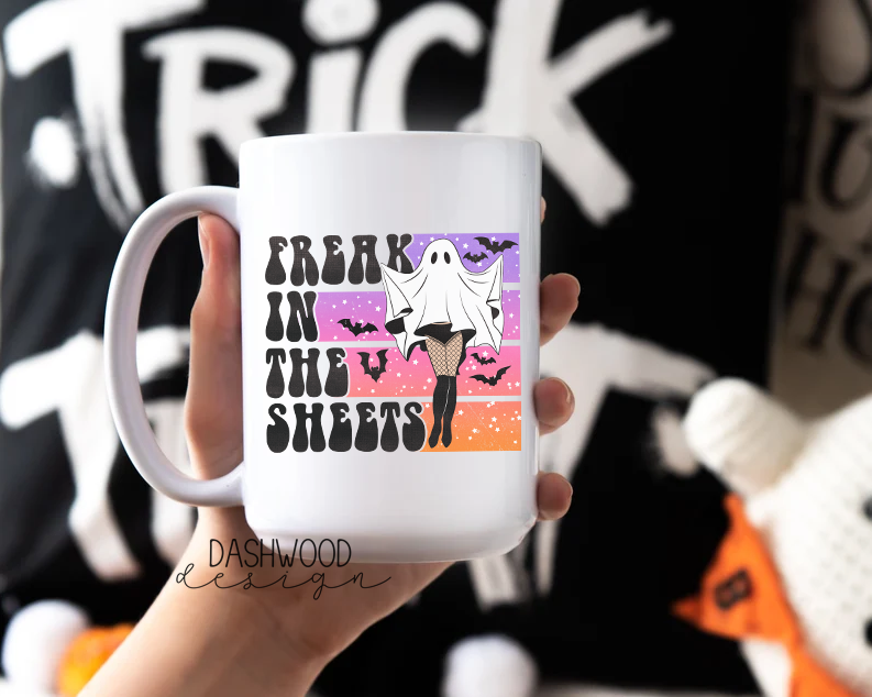 Freak In The Sheets light Coffee Mug