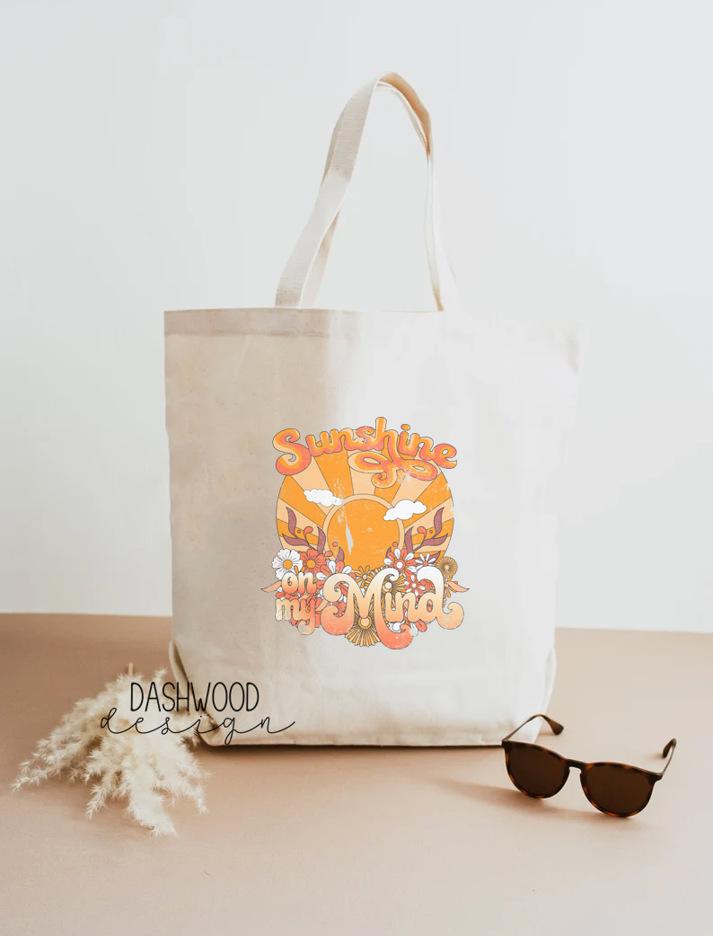 Sunshine On My Mind Sublimated Tote