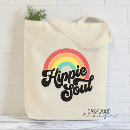 Hippie Soul Rainbow Sublimated Tote